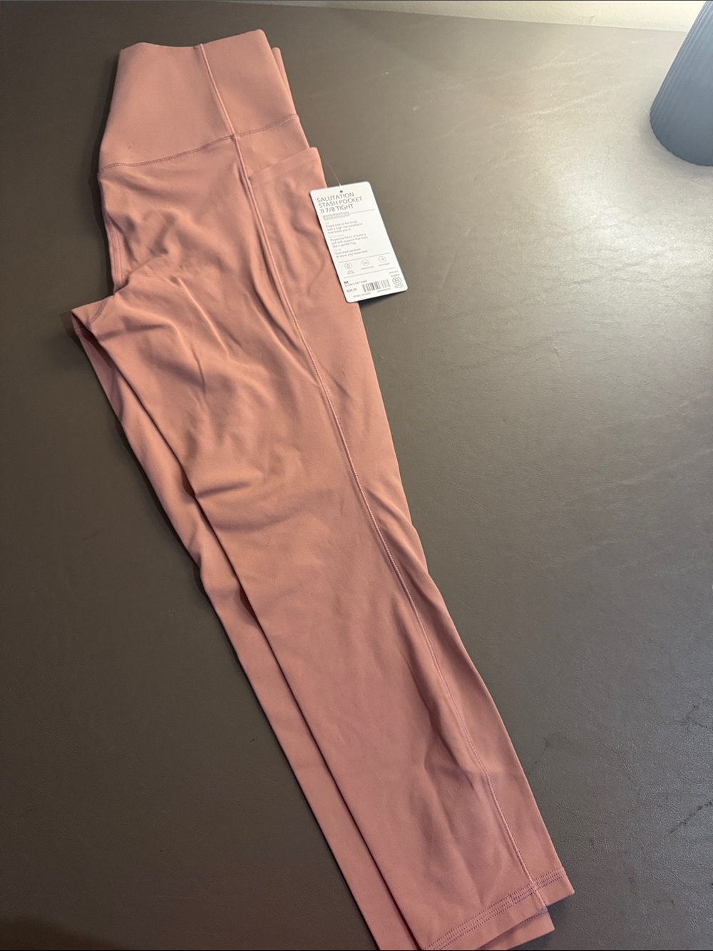 Athleta High-Waist Leggings in Dusty Rose